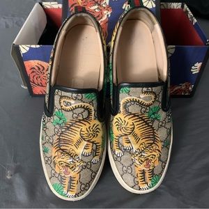 Gucci Dublin Supreme Bengal Shoes
